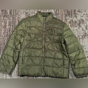 The Children's Place Olive Green Puffer Jacket